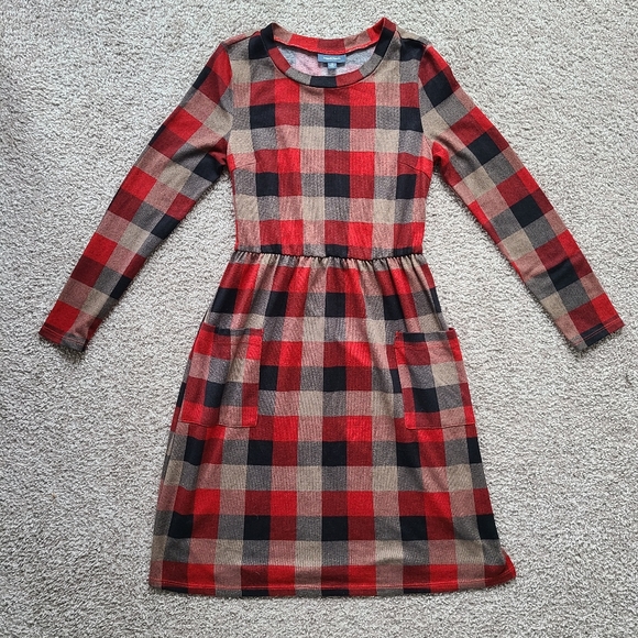 Modcloth Dresses & Skirts - Modcloth Plaid Dress With Pockets Size Medium